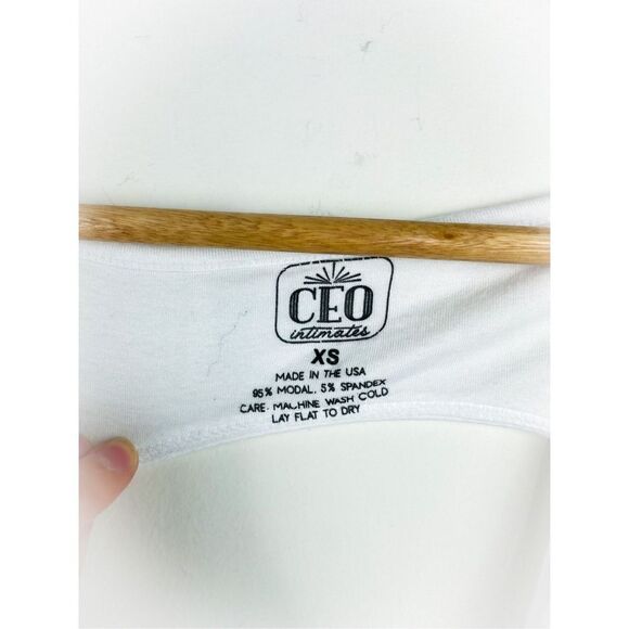 CEO Intimates The Ramona Romper in White - Picture 4 of 13